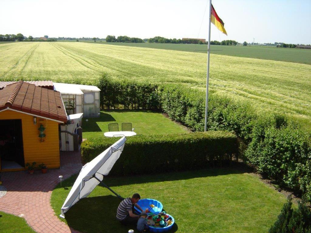 Neu! Ferienwohnung Nord Neßmersiel Exterior foto